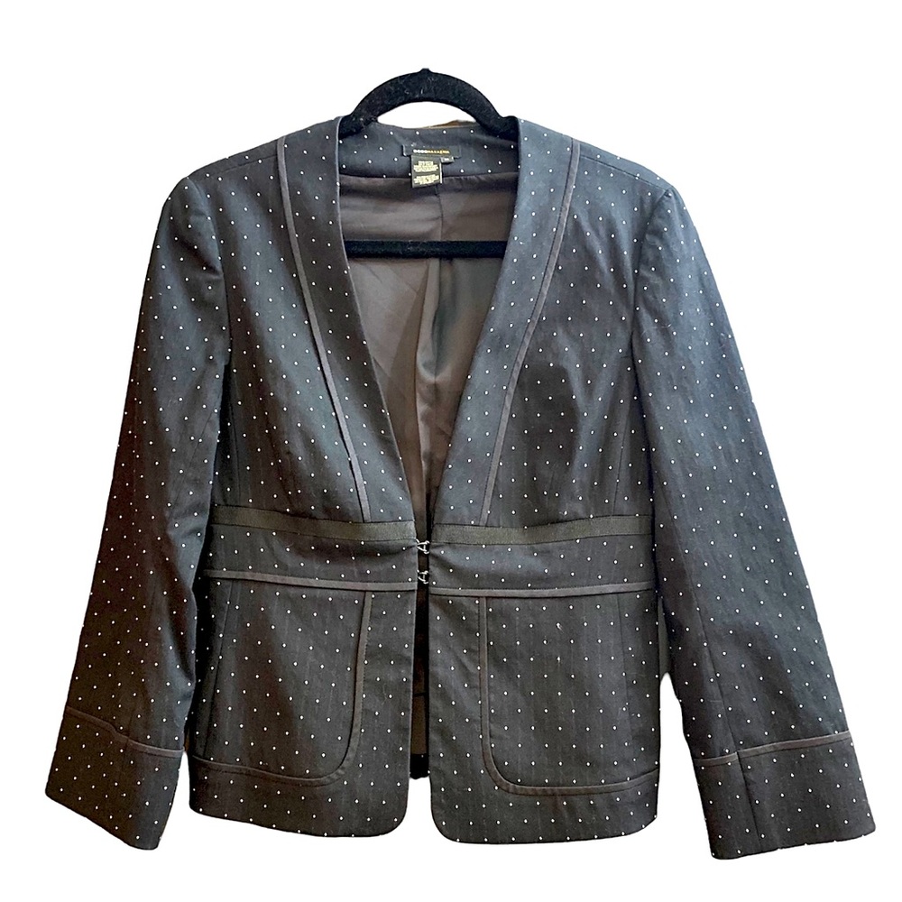 BCBG Polka dot blazer